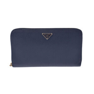 Prada Trebel Case Black Saffiano Long Wallet